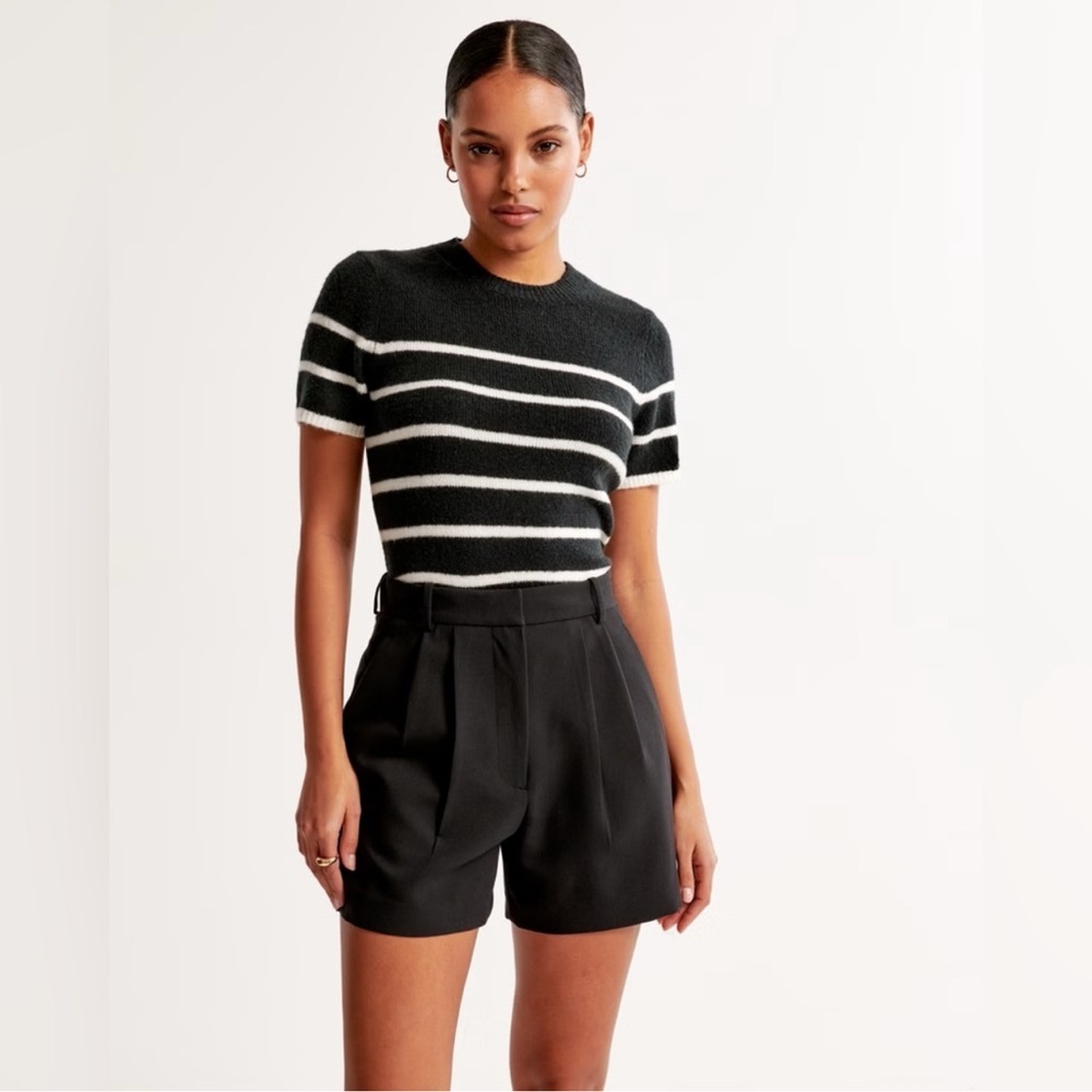 af sloane tailored shorts black